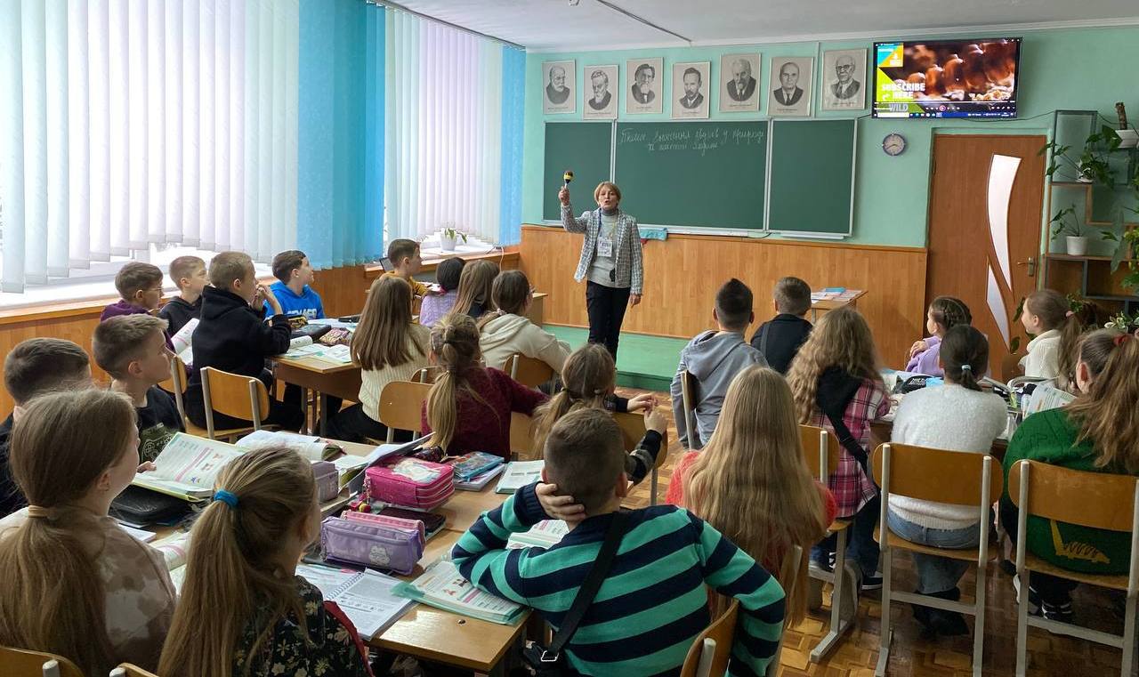 Захоплююча розповідь учительки Ірини ДЕМ'ЯНЧУК